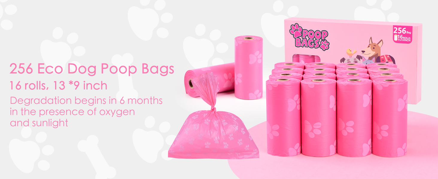 dog poop bags rolls