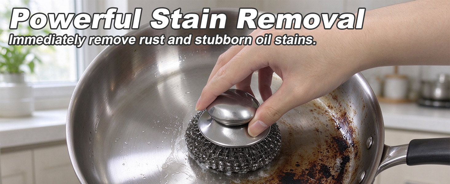 cast iron scrubber