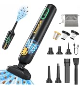 XenonLab Car Vacuum, 25000Pa 4-in-1 Handheld Vacuum Cordless &amp; Air Duster, Up to 60 Min Runtime, ...