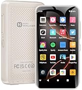 HIFI WALKER G7mini Android MP3 Player with Bluetooth &amp; WiFi, 80GB Storage (16GB + 64GB), 4" Touch...