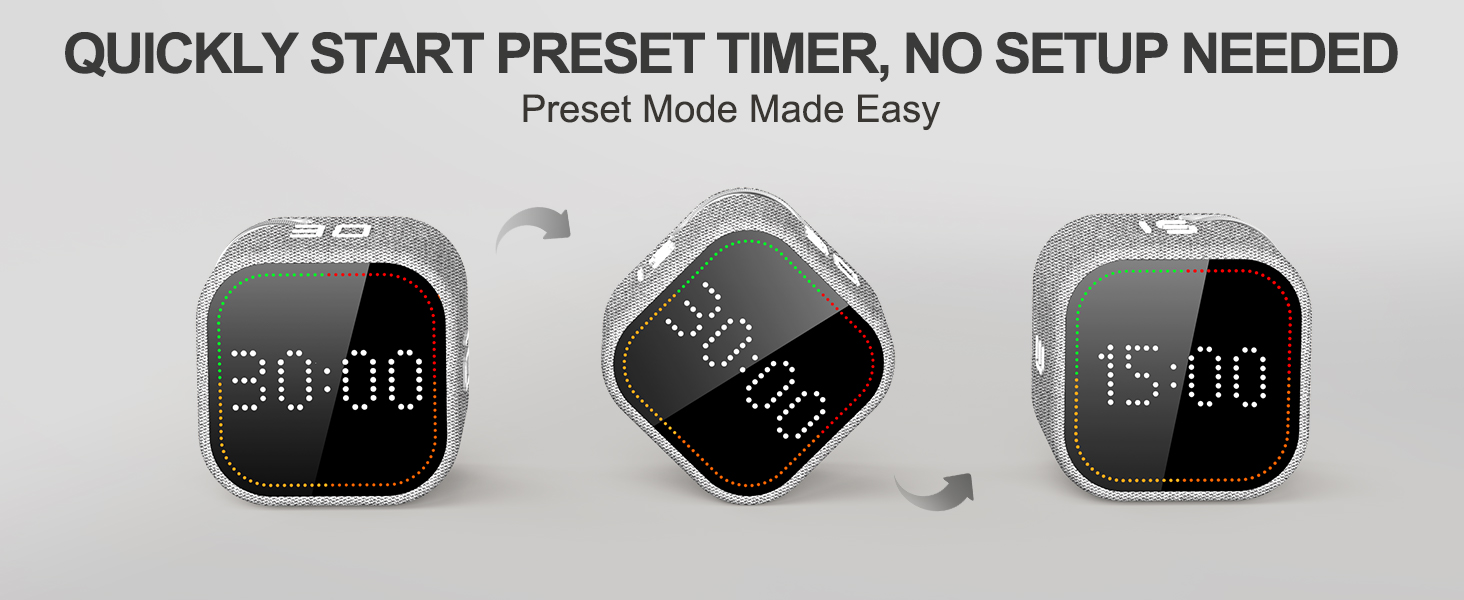 QUICKLY START PRESET TIMER