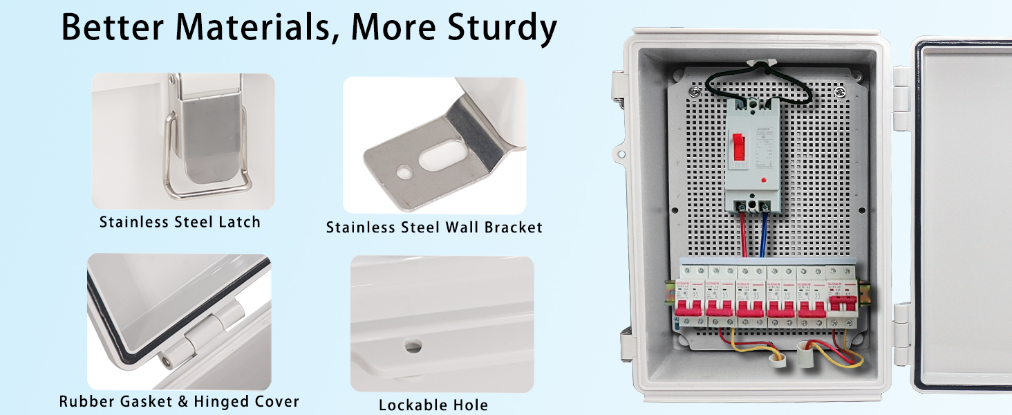 outdoor waterproof box for DIY