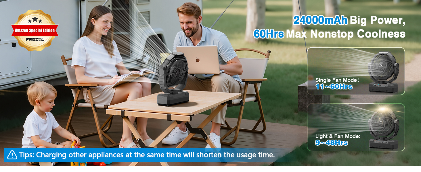 battery powered fan