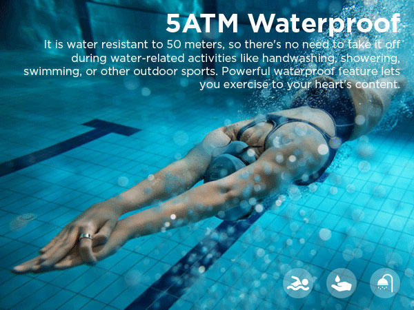 5ATM waterproof