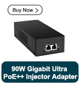 YuanLey Gigabit PoE++ Injector 90W, Converts Non-PoE to IEEE 802.3bt/at/af, 10/100/1000Mbps Ultra...