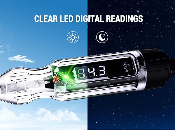 Automotive Test Light,Electrical Tester, Circuit Tester, Voltage Tester Pen