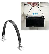 CXCCOI 14" Universal Car Battery Carrier, Heavy Duty Battery Lifting Strap, Black, Fits Top &amp; Sid...