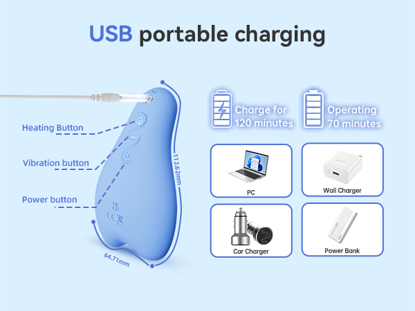 TMJ Relief Massager Neck and back massager mini massager