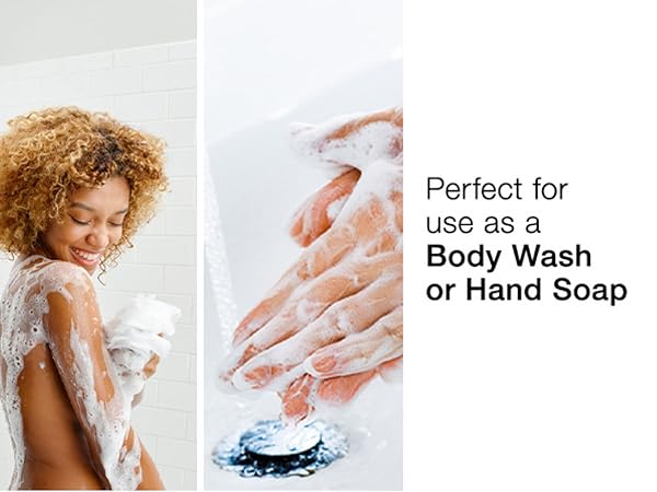 Perfect for use as a Body wash or Hand Soap