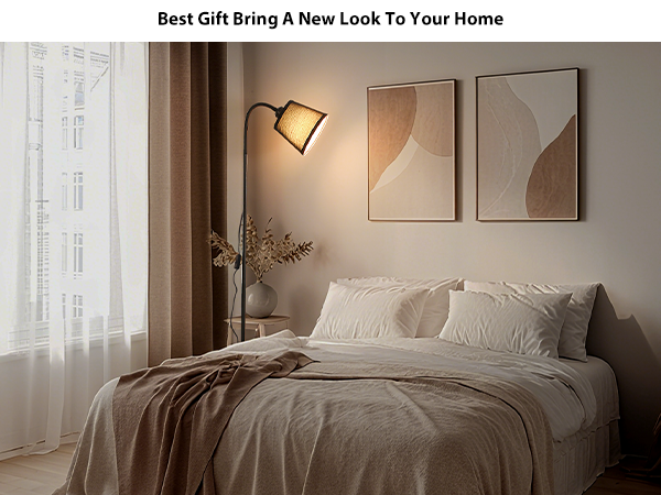Adjustable floor lamp gooseneek floor lamp standing lamp for living room small floor lamp
