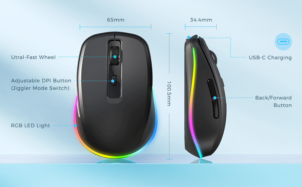 light up mouse