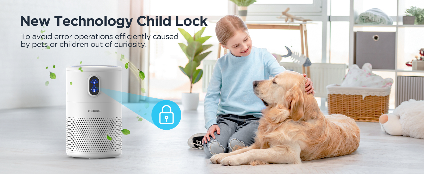 air purifiers with child lock