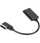 Bluetooth5.0 AUX Music Interface Adapter Audio Cable Fits for Audi A1 A4 S8 Q3 Q5 Q7 A6 A7 A8 A4L...