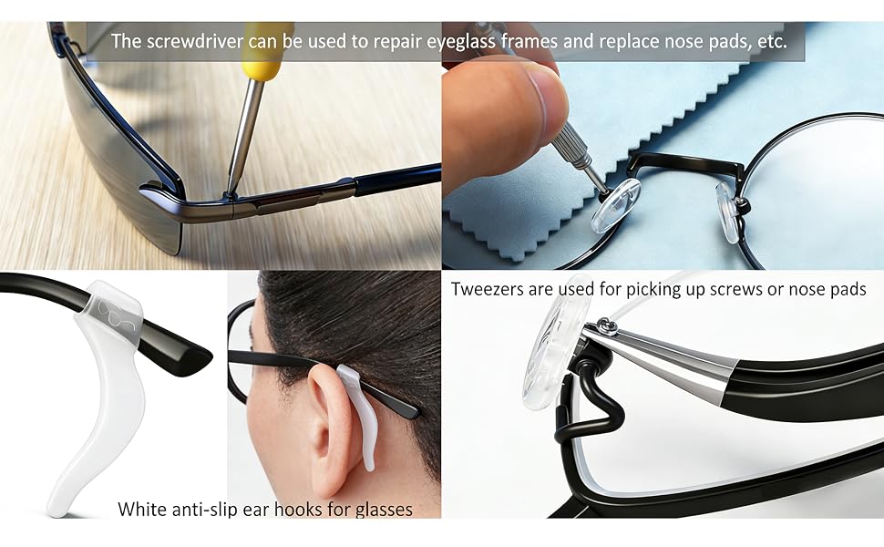 eyeglass nose pad replacement kit