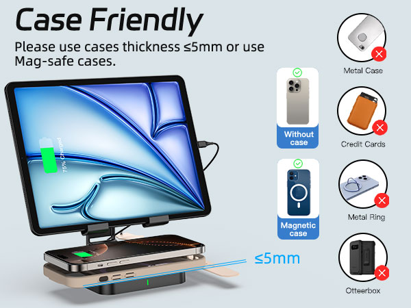 ipad charging station
