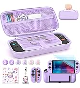 innoAura Switch 2 Case 14-in-1 Bundle for NS Switch 2 (2025), with Carrying Case, Protective Cove...