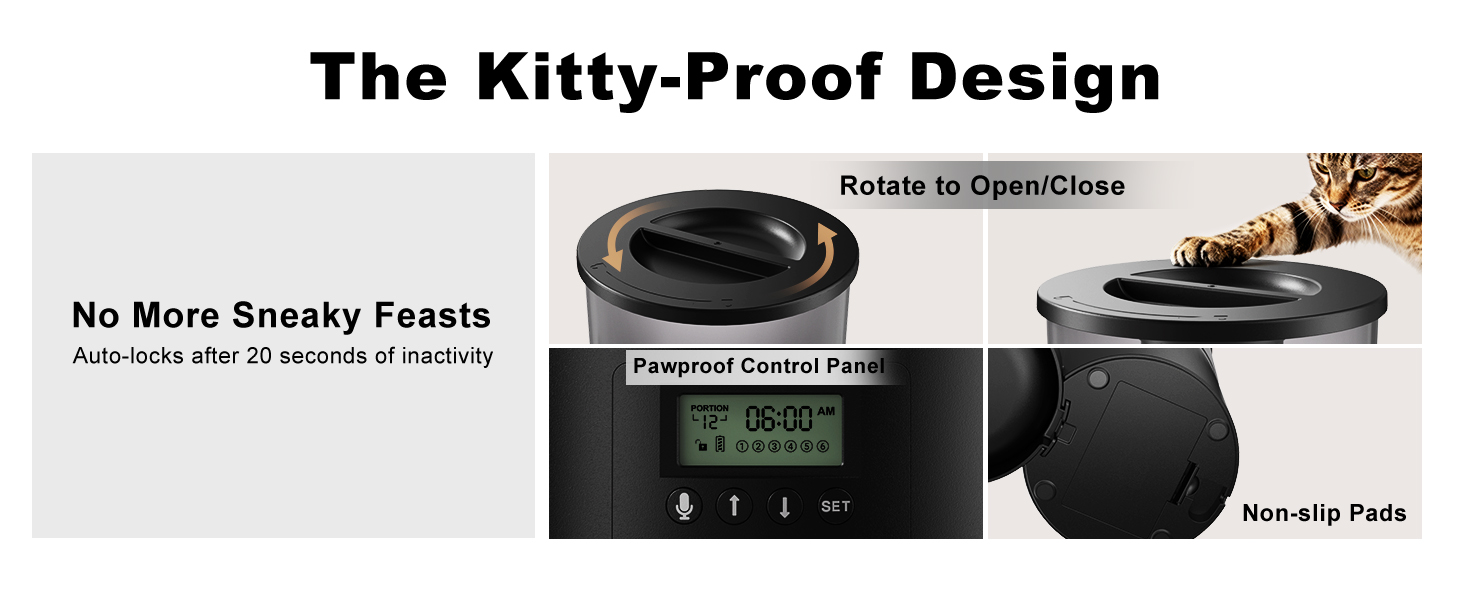 cat feeders automatic