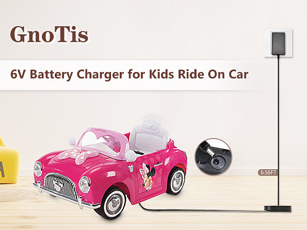 6v battery charger for kids ride on car