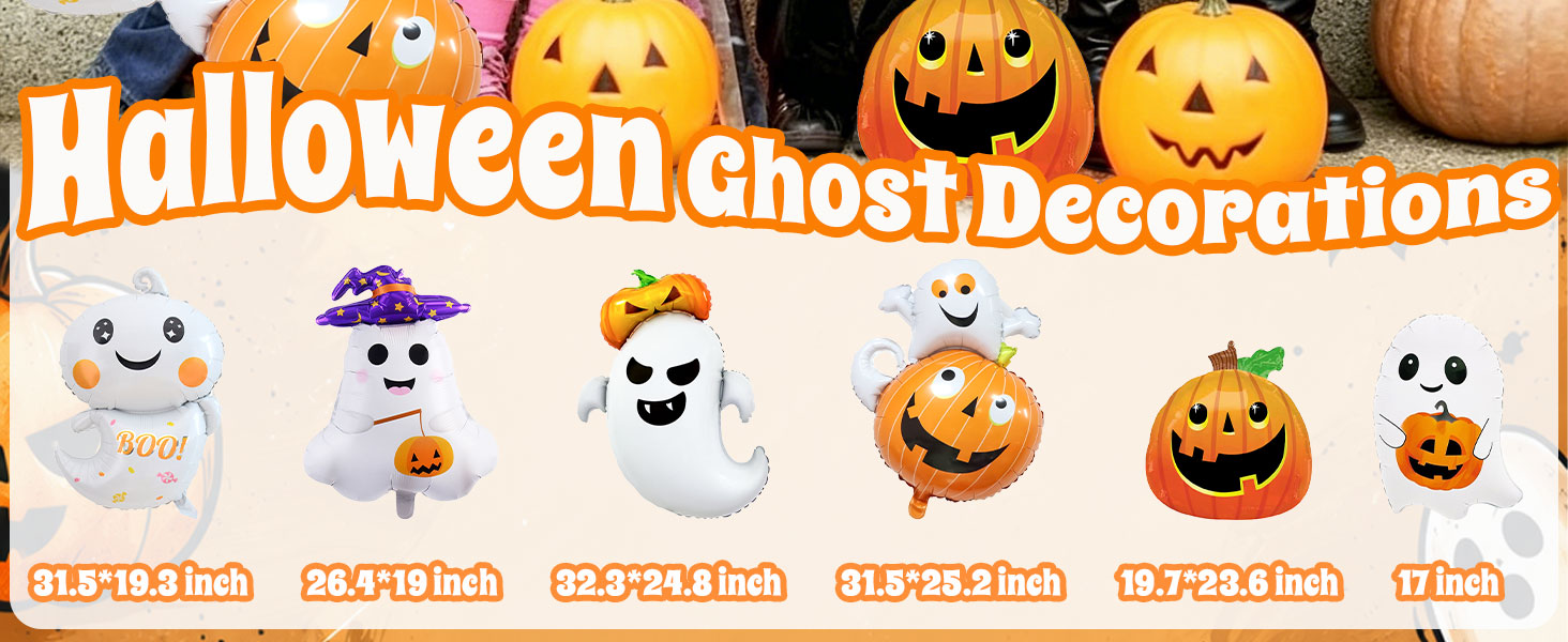 ghost decorations halloween birthday balloons halloween party decorations ghost balloon