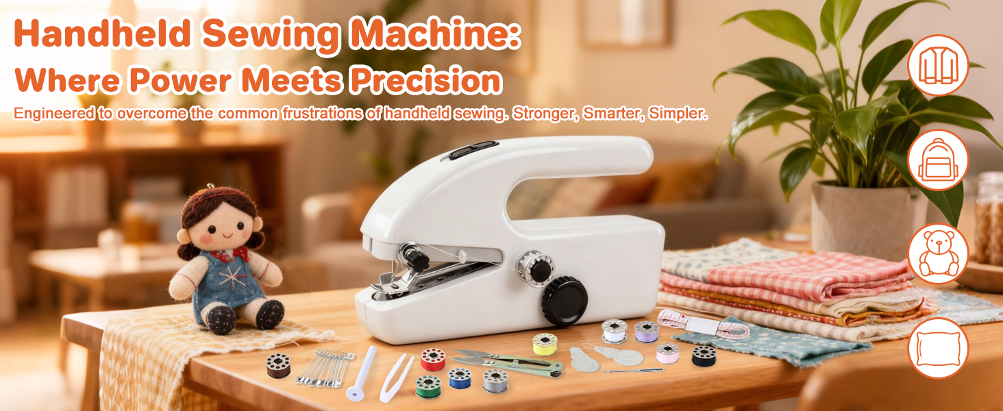 Mini Handheld Sewing Machine