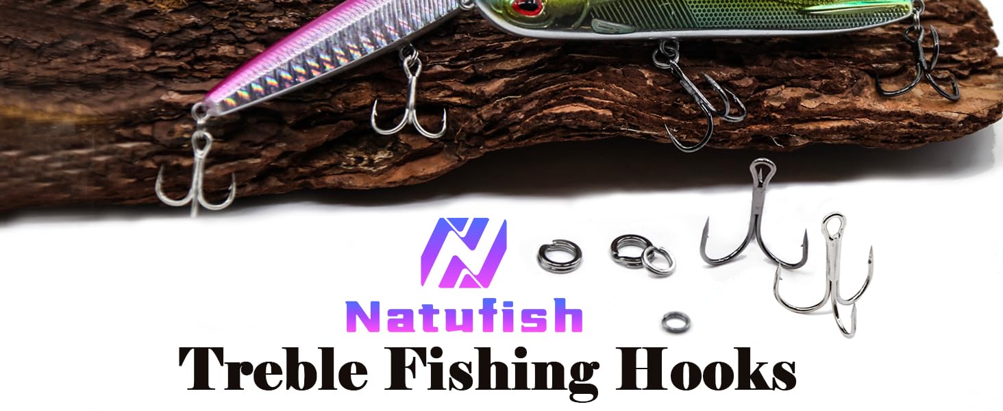 Treble Fishing Hooks