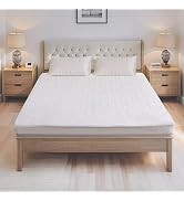 Eydna Electric Mattress Pad King Size 78"x80" with 10 Hours Auto Off 4 Heat Setting Dual Controll...