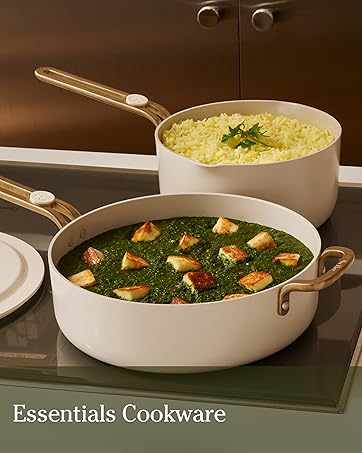 nonstick non-toxic cookware ceramic PFAS free pots and pans set oven safe non-stick fry pan durable