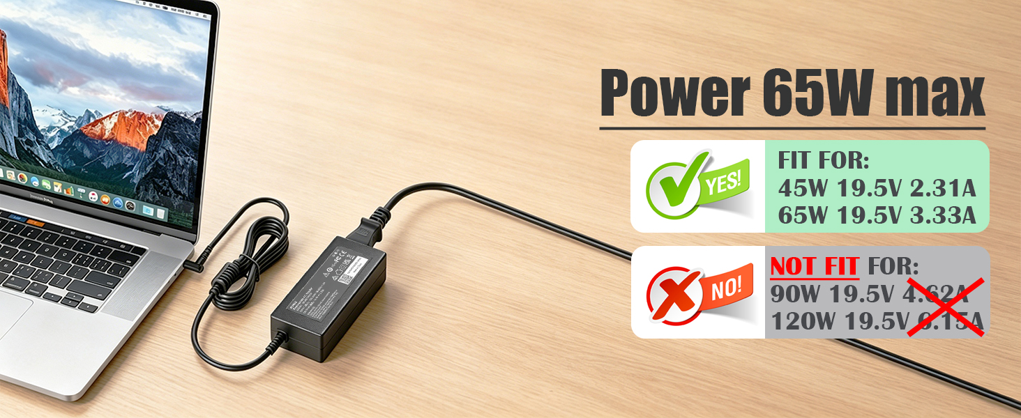 compatible with hp Pavilion laptop charger