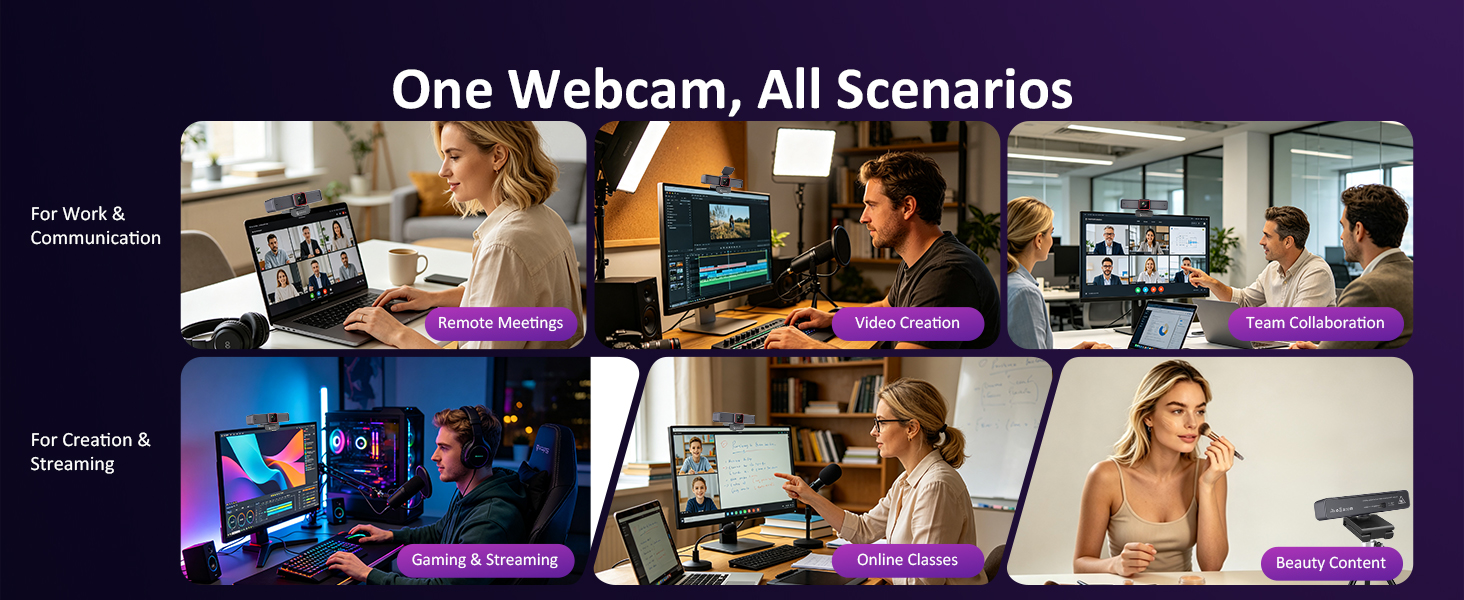 1080p 60fps webcam webcam for pc 4k 4k camera for streaming computer monitor camera usb c webcam