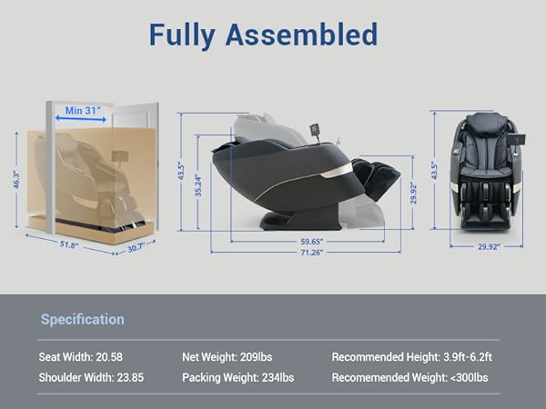 massage chair full body