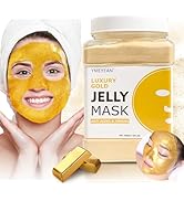 YMEYFAN Jelly Mask Powder for Facial Professional - 24K Gold Anti-Aging &amp; Firming Jelly Mask, Hyd...