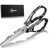 BoFuYuan Kitchen Scissors for Food 9''.Heavy Duty Kitchen Scissors All Purpose.Multipurpose Sharp...