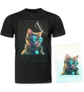 DTF Transfer Film Chameleon Gold, 15 Sheets A4 (8.26" x 11.7") Glossy Single Sided PET Transfer F...