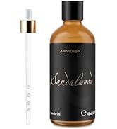Airversa Sandalwood Essential Oil, 100% Pure and Natural,Premium Grade with Dropper, for Aromathe...
