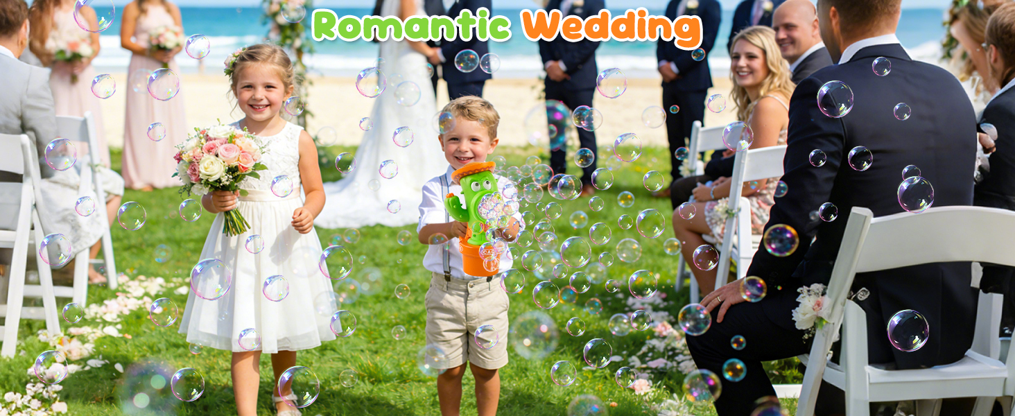 Cactus Bubble Machine for Kids