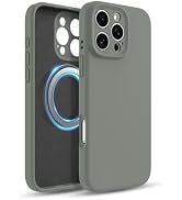 IAIYOXI Magnetic Silicone Case Compatible with iPhone 16 Pro Max Case, Compatible with All MagSaf...