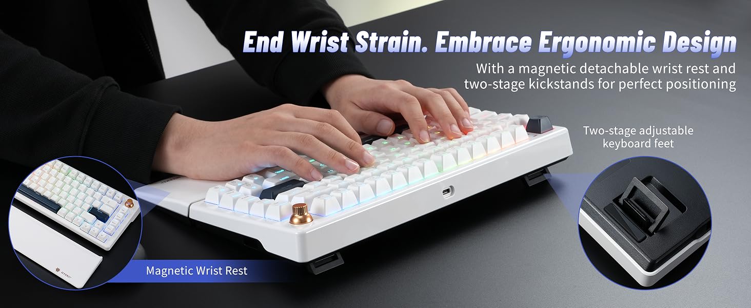 End Wrist Strain. Embrace Ergonomic Design