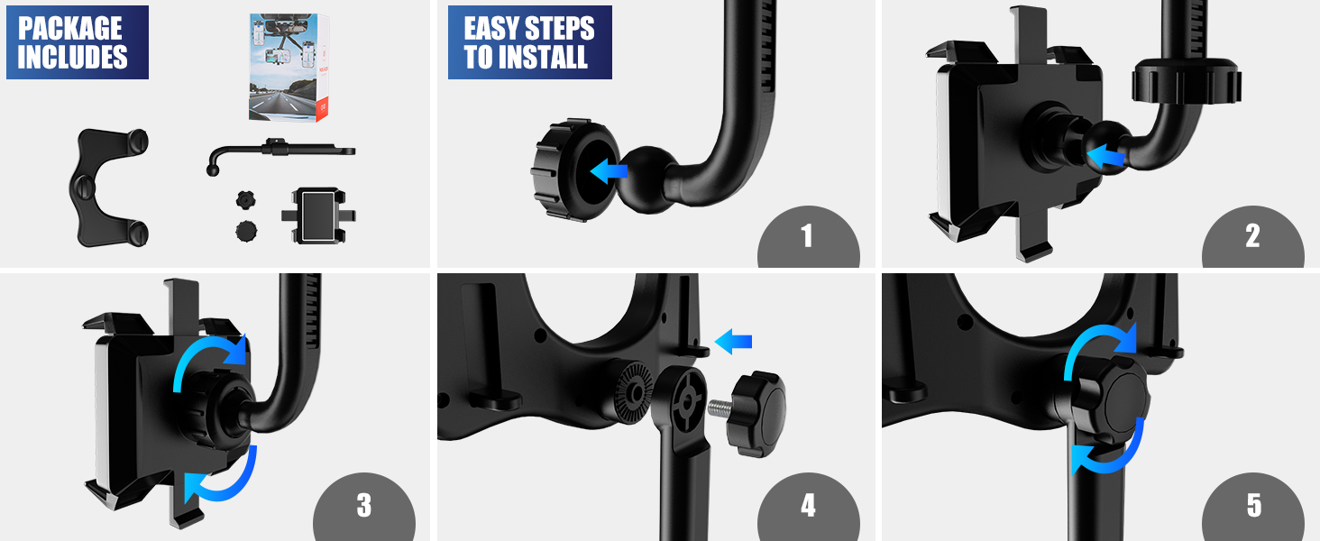 Car Phone Holder Mount