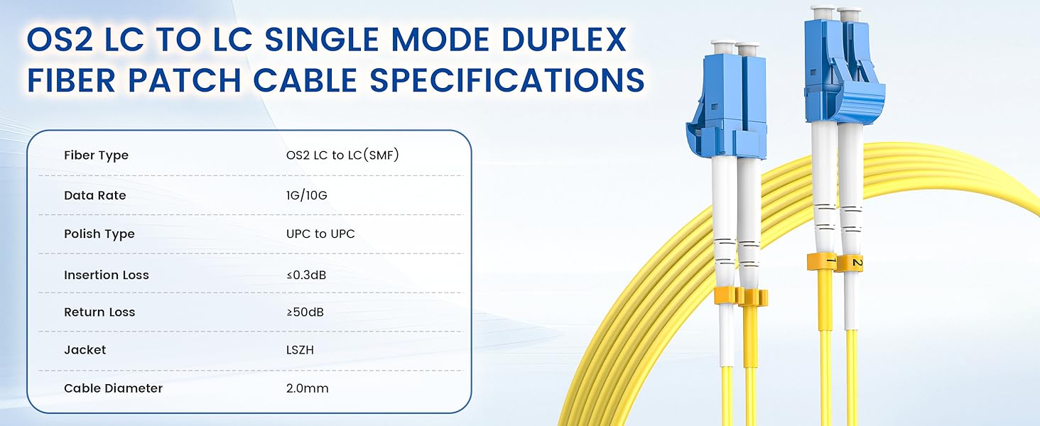 single mode fiber lc to lc;single mode fiber;lc to lc single mode fiber patch cable;fiber cable