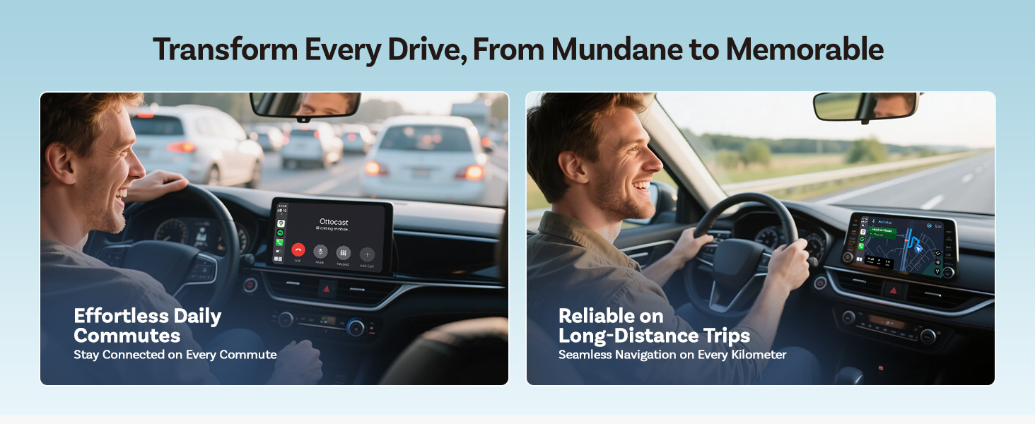 2-in-1 Wireless CarPlay &amp;amp;amp; Android Auto Adapter