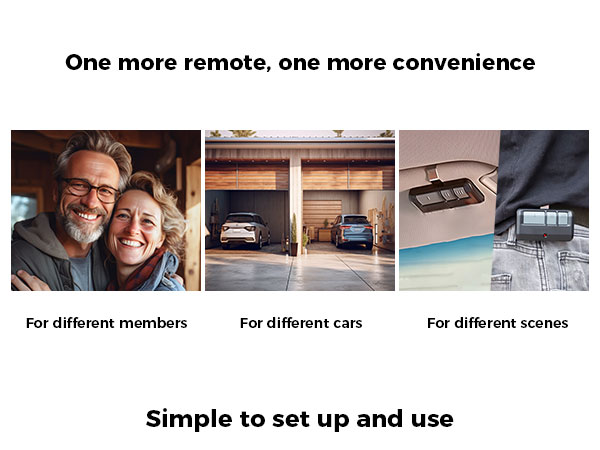 craftsman garage door opener remote