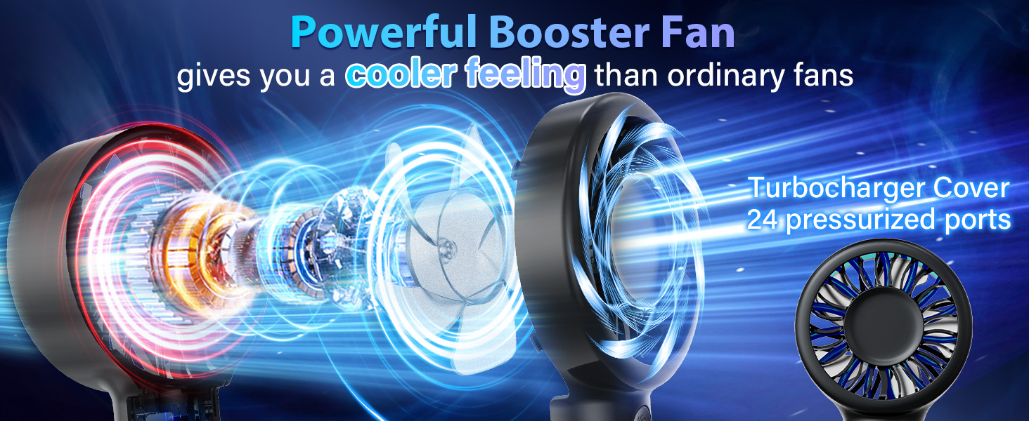 Handheld Fan Rechargable