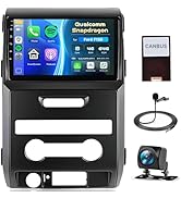 8 Core 4GB+64GB Radio for Ford F150 F-150 2009-2012 Android Car Stereo with Wireless CarPlay and ...