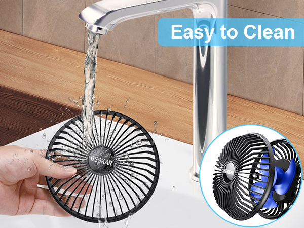 easy to clean personal fan usb small fan for desk portable 5 inch mini fan