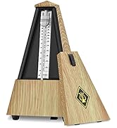 Donner Mechanical Metronome for Piano Guitar Drum Violin Saxophone Musician, Track Beat and Tempo...