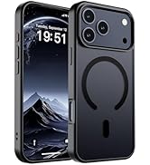 SUPFINE Magnetic for iPhone 17 Pro Case (Compatible with MagSafe)(Military Grade Drop Protection)...