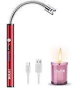 Candle Lighter, Upgraded USB Charging Arc Lighter with 360° Flexible Neck, Suitable Ignite Light ...
