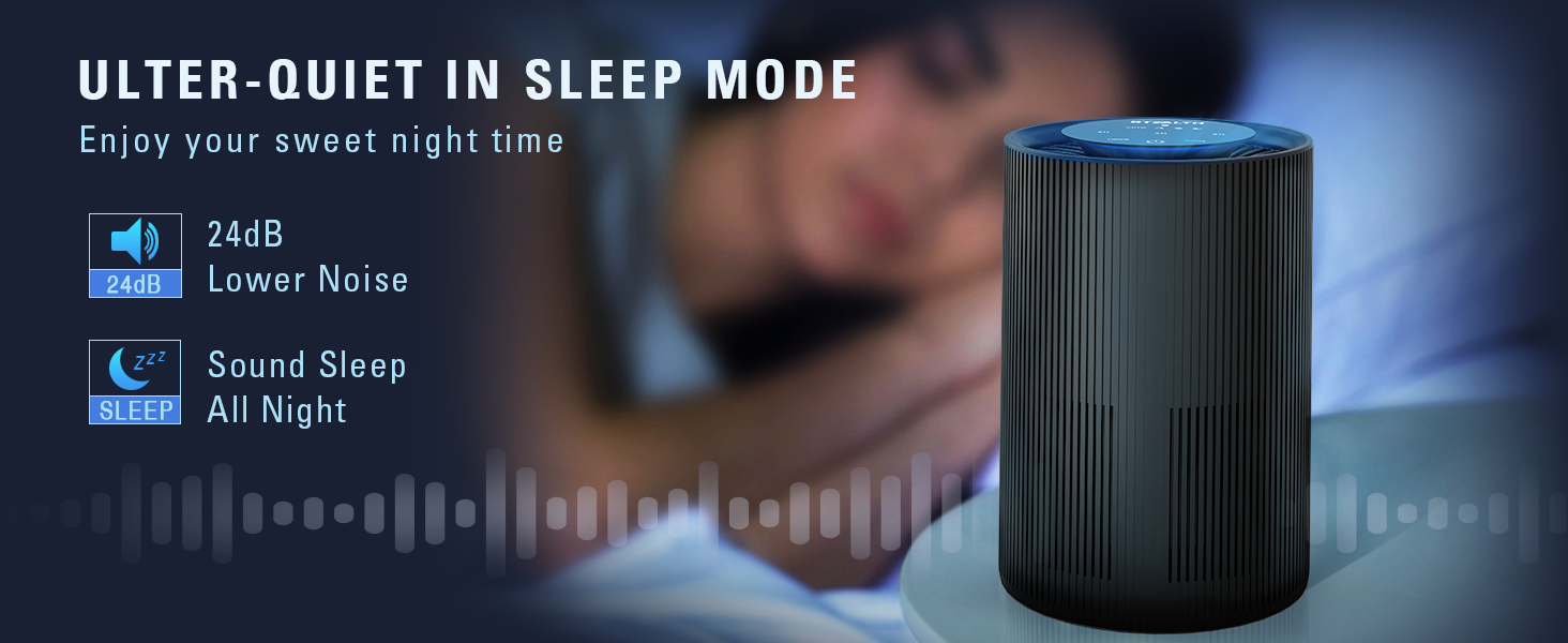 STEALTH JAP200 HEPA Air Purifier for bedroom