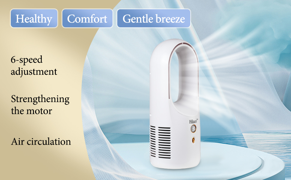 6 speed portable tower desk mini fan