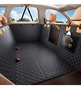 Lamicall Dog Car Seat Cover for Back Seat - [Upgraded Anti-Ripped] Back Seat Extender for Dogs Ha...